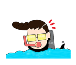 Mr.HipSter sticker #10676545