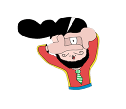 Mr.HipSter sticker #10676563