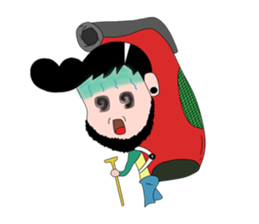 Mr.HipSter sticker #10676565