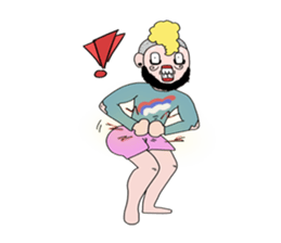 Mr.HipSter sticker #10676577