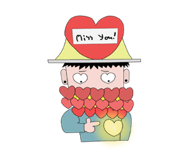 Mr.HipSter sticker #10676579