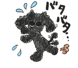 Of twins toy poodle Diggi and Dilley sticker #10706008