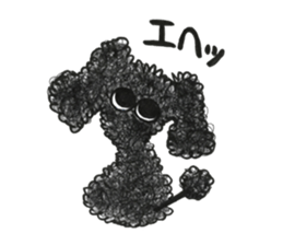 Of twins toy poodle Diggi and Dilley sticker #10706016