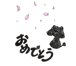 Of twins toy poodle Diggi and Dilley sticker #10706019