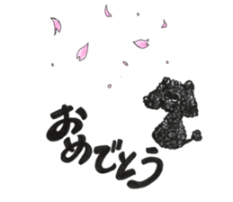 Of twins toy poodle Diggi and Dilley sticker #10706019