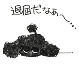 Of twins toy poodle Diggi and Dilley sticker #10706020