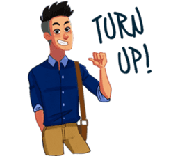 Urban Dude sticker #10725489