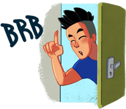 Urban Dude sticker #10725493