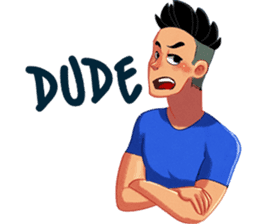 Urban Dude sticker #10725496