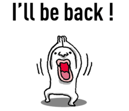 100% favorable reply. part 1/ENGLISH sticker #10735873