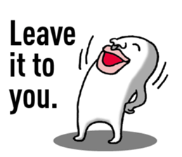 100% favorable reply. part 1/ENGLISH sticker #10735877