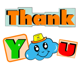 ATSI : Fluffy Clouds : Enjoy & Fun sticker #10748852