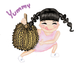 Baimon love nature sticker #10759342