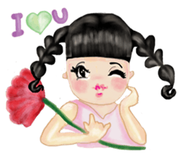 Baimon love nature sticker #10759352