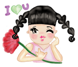 Baimon love nature sticker #10759352