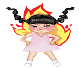 Baimon love nature sticker #10759359