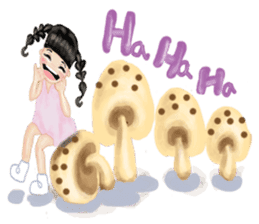 Baimon love nature sticker #10759363