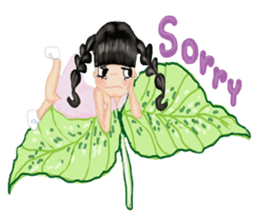 Baimon love nature sticker #10759365