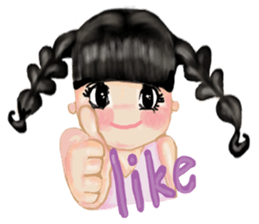 Baimon love nature sticker #10759366