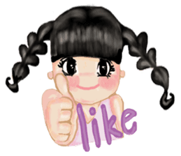 Baimon love nature sticker #10759366