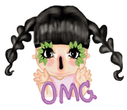 Baimon love nature sticker #10759367