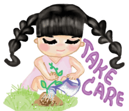 Baimon love nature sticker #10759372