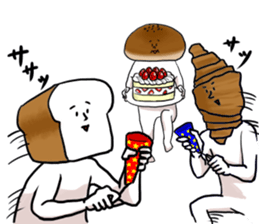Bread&Onigiri sticker #10773366