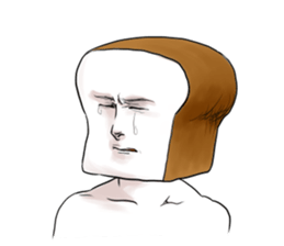 Bread&Onigiri sticker #10773386