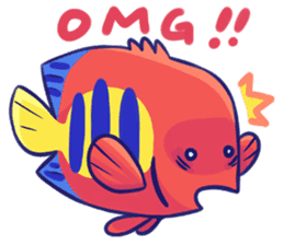 Baby Marine Fishies sticker #10819148