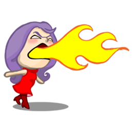 Feifei The Mean Girl sticker #10829744