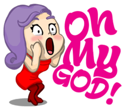 Feifei The Mean Girl sticker #10829747