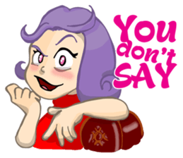 Feifei The Mean Girl sticker #10829758