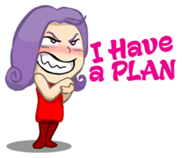 Feifei The Mean Girl sticker #10829762