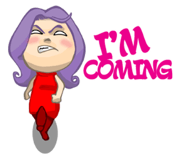 Feifei The Mean Girl sticker #10829781