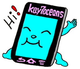 Cats and Cellphone sticker #10834464