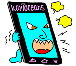 Cats and Cellphone sticker #10834482