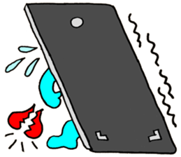 Cats and Cellphone sticker #10834495