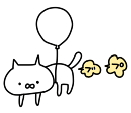 The fart cat sticker #10870931