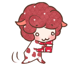 Baa sheep sticker #11003126