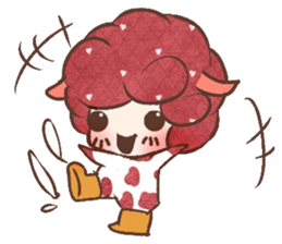 Baa sheep sticker #11003133