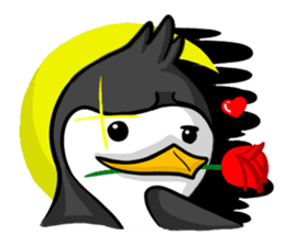 Pipo the Playboy Penguin sticker #11030562