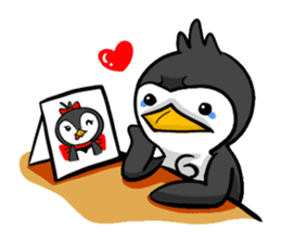 Pipo the Playboy Penguin sticker #11030564