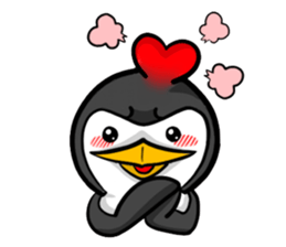 Pipo the Playboy Penguin sticker #11030566