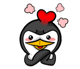 Pipo the Playboy Penguin sticker #11030566