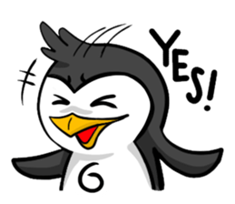 Pipo the Playboy Penguin sticker #11030570