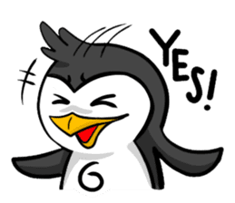 Pipo the Playboy Penguin sticker #11030570