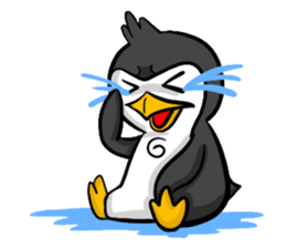 Pipo the Playboy Penguin sticker #11030573