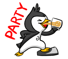 Pipo the Playboy Penguin sticker #11030577