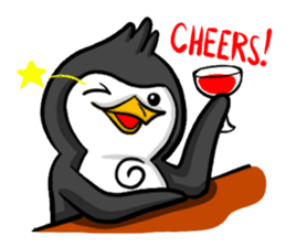 Pipo the Playboy Penguin sticker #11030578
