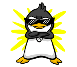 Pipo the Playboy Penguin sticker #11030583